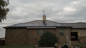 solar panel roof